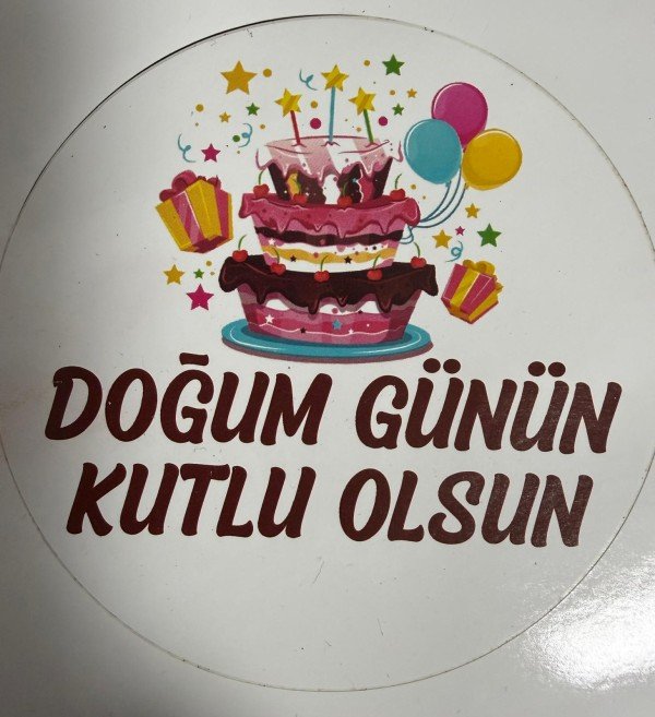 Doğum Günü Stiker